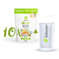 10x Maca BIO 100g + Shaker GRATIS!