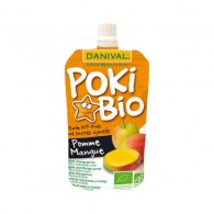 Poki - przecier jabłko - mango 100% owoców bez dodatku cukrów BIO 90g