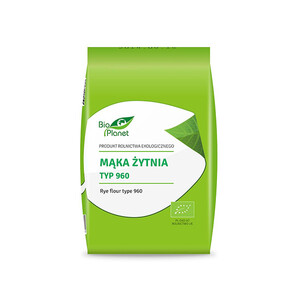 Mąka żytnia typ 960 Bio 1kg
