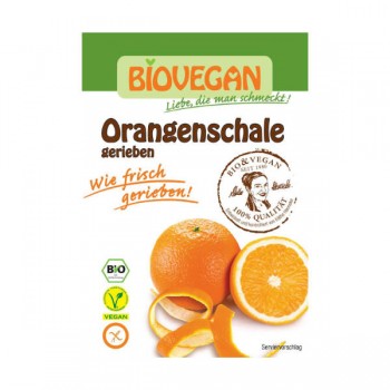 Biovegan | Skórka pomarańczy suszona sproszkowana bezglutenowa BIO 9g