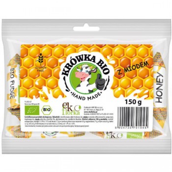 EkoFlorka | Krówki z miodem bezglutenowe BIO 150g