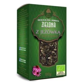 Herbata zielona z jeżówką BIO 80g