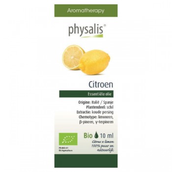 Physalis | Olejek eteryczny citroen (cytryna zwyczajna) BIO 10ml