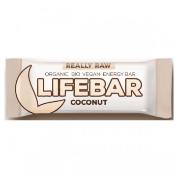 LifeFood | Baton kokosowy raw bezglutenowy BIO 47g