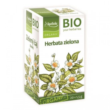 Apotheke | Herbata zielona chińska ekspresowa BIO 20 x 1,5g