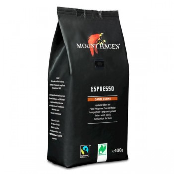Mount Hagen | Kawa ziarnista espresso fair trade BIO 1kg