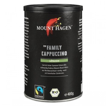 Mount Hagen | Kawa cappuccino family fair trade BIO 400g