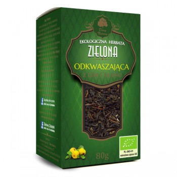 Dary Natury | Herbata zielona odkwaszająca BIO 80g
