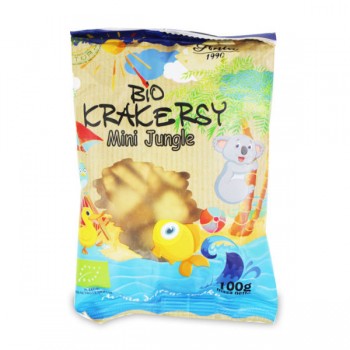 Bio Ania | Krakersy Mini Jungle BIO 100g