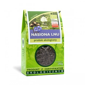 Dary Natury | Nasiona lnu (siemię lniane) BIO 250g