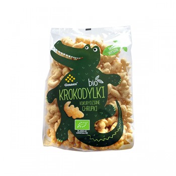 Granex | Chrupki kukurydziane Krokodylki BIO 80g