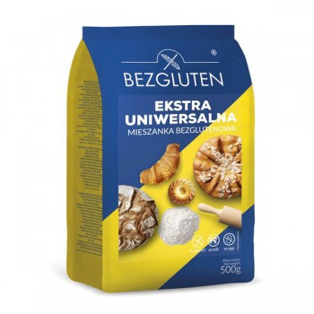 Bezgluten | Ekstra Uniwersalna mieszanka bezglutenowa 500g