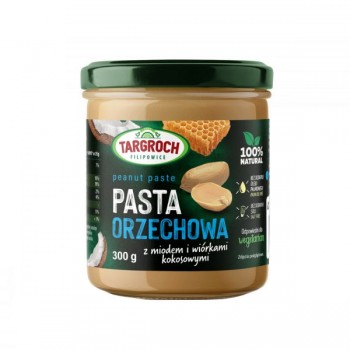 Targroch | Pasta orzechowa + miód + kokos 300g
