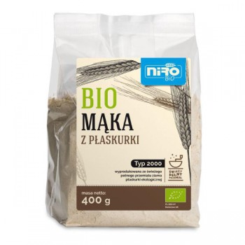 Niro | Mąka z płaskurki BIO 400g