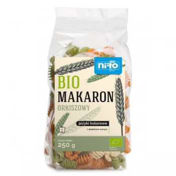 Niro | Makaron (orkiszowy kolorowy) jeżyki BIO 250g