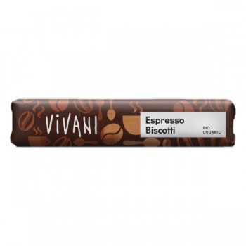 Vivani | Baton espresso z herbatnikami BIO 40g