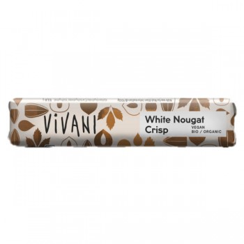 Vivani | Baton biały nugatowy (na napoju ryżowym) BIO 35g