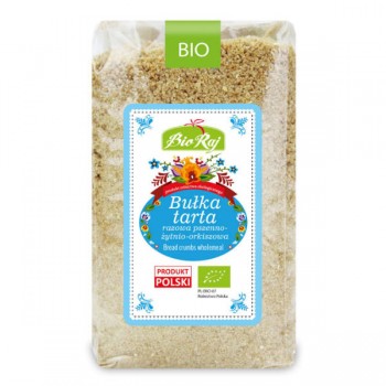 Bio Raj | Bułka tarta razowa BIO 500g