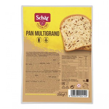 Schär | Pan Multigrano - chleb wieloziarnisty bezglutenowy 250g