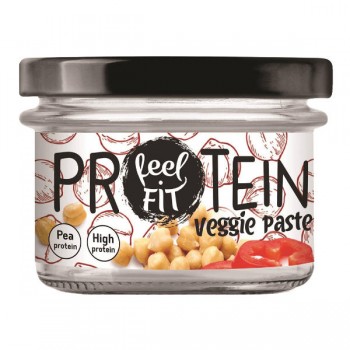 Feel FIT | Pasta warzywna z wędzoną papryką z białkiem grochu 185g