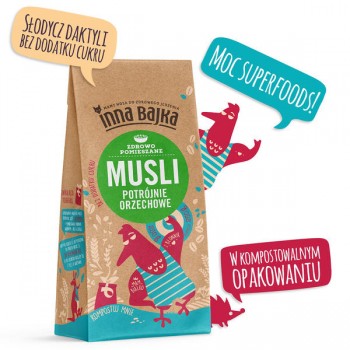 Inna Bajka | Musli potrójne orzechowe 250g