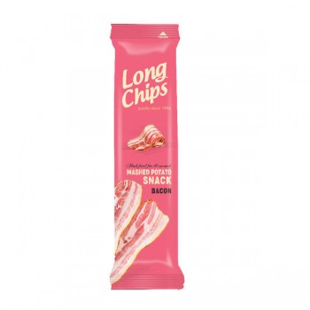 Long Chips | Chipsy ziemniaczane o smaku bekonu 75g