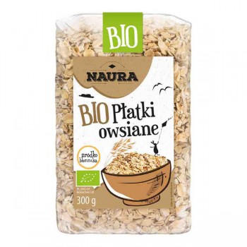 Naura | Płatki owsiane BIO 300g