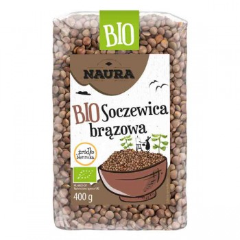Naura | Soczewica brązowa BIO 400g