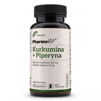 PharmoVit | Kurkumina + Piperyna 90 kaps