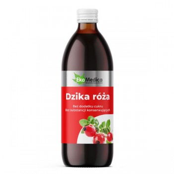 EkaMedica | Dzika róża bez cukru 500ml