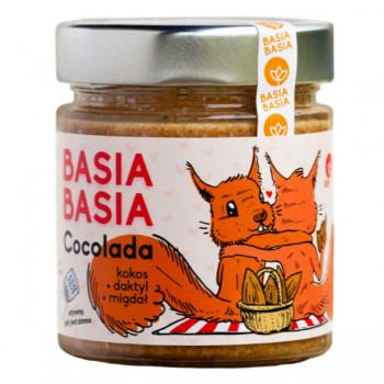 Alpi Hummus | Cocolada krem na bazie kokosa z daktylami i kawałkami migdałów 210g