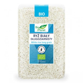 Bio Planet | Bezglutenowy ryż biały długoziarnisty BIO 1kg