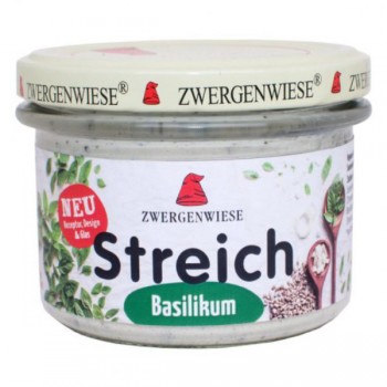 Zwergenwiese | Pasta słonecznikowa z bazylią bezglutenowa BIO 180g