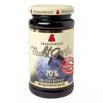 Zwergenwiese | Mus jagodowy (70% owoców) bezglutenowy BIO 225g