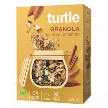 Turtle | Bezglutenowa granola jabłko-cynamon BIO 350g