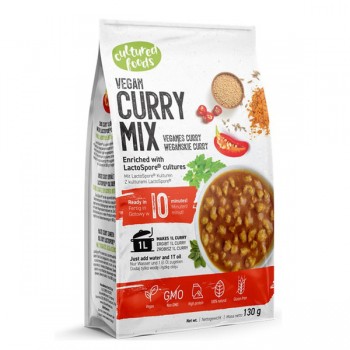 Cultured Foods | Mieszanka na danie curry wegańskie bezglutenowe 130g