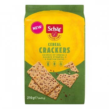 Schär | Bezglutenowe krakersy wieloziarniste 210g