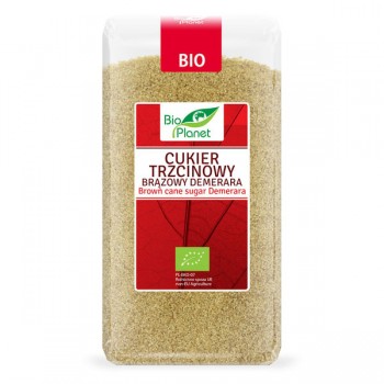 Bio Planet | Cukier trzcinowy brązowy demerara BIO 500g