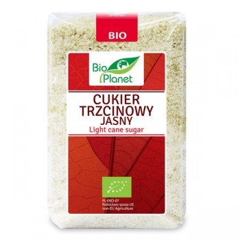 Bio Planet | Cukier trzcinowy jasny BIO 500g