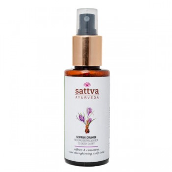 Sattva | Wcierka do skóry głowy wzmacniająca szafran i cynamon 100ml