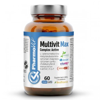 PharmoVit | Multivit Max Complex Active 60 kaps Vcaps®