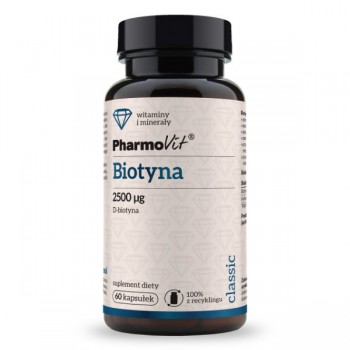 PharmoVit | Biotyna 2500mg 60kaps