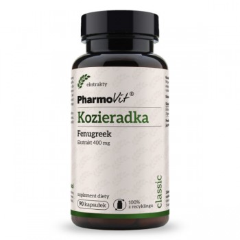 PharmoVit | Kozieradka Fenugreek 400 mg 90 kaps