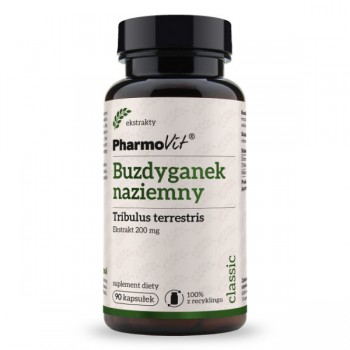 PharmoVit | Buzdyganek naziemny Tribulus terrestris 200 mg 90 kaps