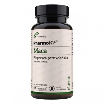 PharmoVit | Maca Pieprzyca peruwiańska 360 mg 90 kaps