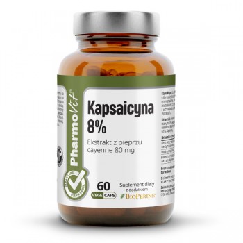 PharmoVit | Kapsaicyna 8% 60 kaps Vcaps®