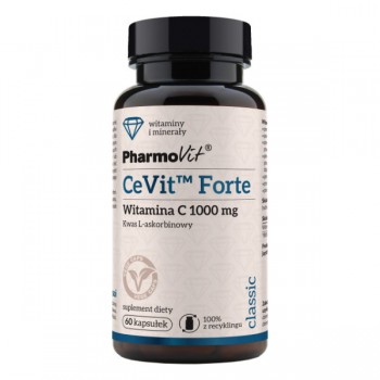PharmoVit | CeVit™ Forte Witamina C 1000 mg 60 kaps Vcaps®