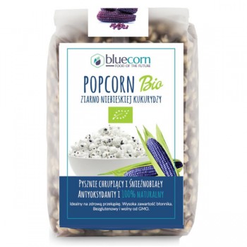 PopCrop | Ziarno niebieskiej kukurydzy Popcorn BIO 350g