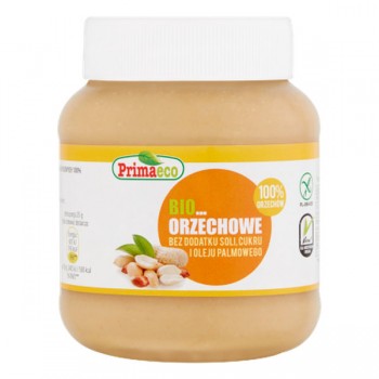 Primaeco | Krem z prażonych orzeszków ziemnych bezglutenowy BIO 360 g