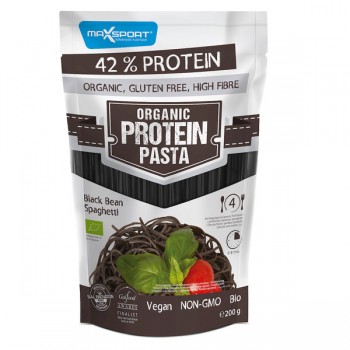 Max Sport | Makaron (z czarnej fasoli) spaghetti bezglutenowy BIO 200g